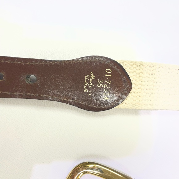 Blue and White Florida Gators Embroidered Women's Belt - Picture 4 of 5